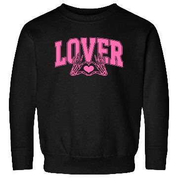 Discover Skeleton Hand Heart Lover Valentine's Day Design Sweatshirts