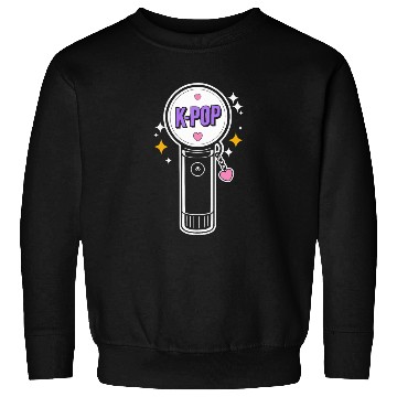 Discover K-Pop Korean Pop Music South Korea Kpop Lightstick Sweatshirts