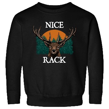 Discover Nice Rack Deer Hunting Elk Hunter Animal Stalking Sweatshirts