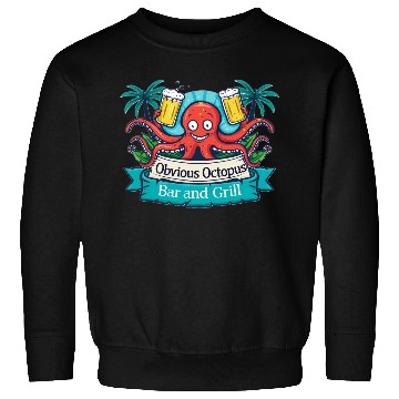 Discover Obvious Octopus Bar and Grill Sweatshirts