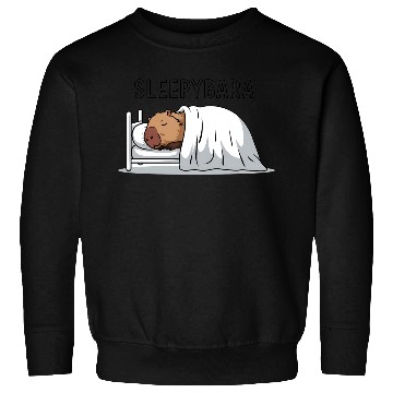 Discover Capybara Official Sleep Nightgown Sleepybara Sweatshirts