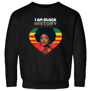 Discover I AM BLACK HISTORY Sweatshirts