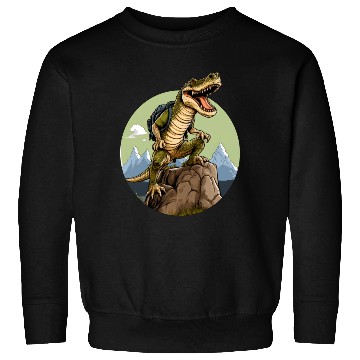 Discover Crocodile hiking / mountaineering crocodiles Sweatshirts