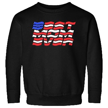 Discover Best Mom ever US Flag Sweatshirts
