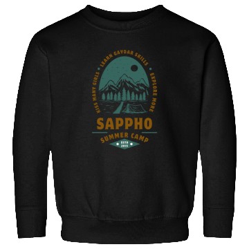 Discover Sappho Summer Camp Sweatshirts – Lesbian,wlw design