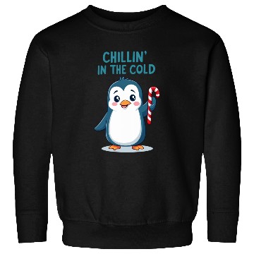 Discover Chillin' Penguin Winter Fun Sweatshirts