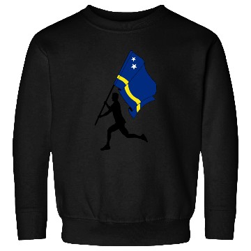 Discover Runner flag Curacao men Sweatshirts