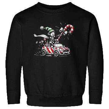 Discover Elf Candy Joust Sweatshirts