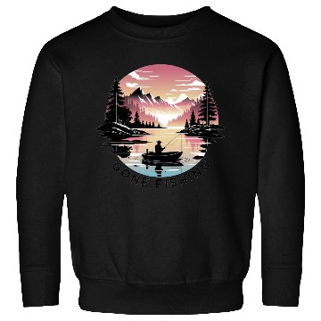 Discover Gone fishing Sweatshirts