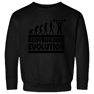 Discover Bodybuilding Evolution - Perfect for Fitness Fans Sweatshirts
