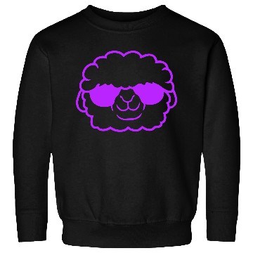Discover Sheep Sunglasses Cool Party Lamb Cute Head Face Sweatshirts