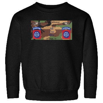 Discover This 82nd Airborne All the Way gift for veterans Sweatshirts