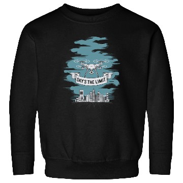 Discover Drone Sky's The Limit Sweatshirts