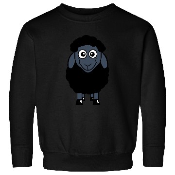 Discover Black Sheep Small Cute Funny Lamb Cool Comic Sweet Sweatshirts