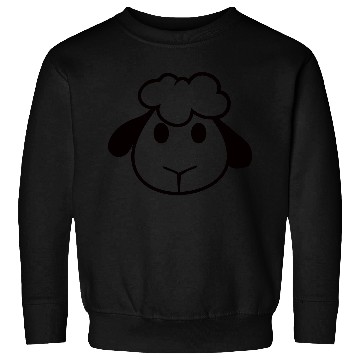 Discover Sheep Face Head Cute Sweet Lamb Cool Comic Baby Sweatshirts