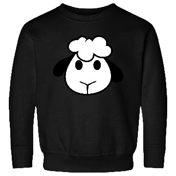 Discover Sheep Face Head Cute Small Baby Lamb Sweet Comic Sweatshirts
