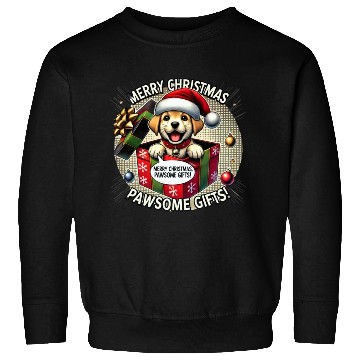 Discover Puppy Christmas Surprise Sweatshirts