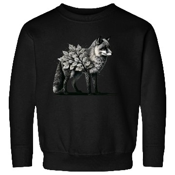 Discover Forest Fox - Mystical Nature Connection Sweatshirts