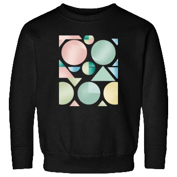 Discover Pastel Geometric Abstract Design Sweatshirts
