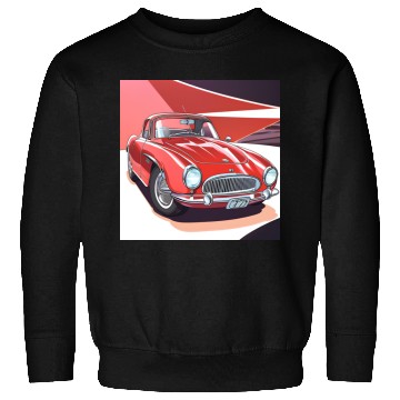 Discover Vintage Red Sports Car Sweatshirts