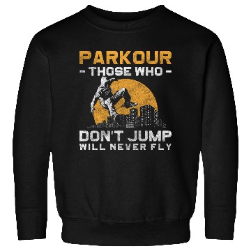Discover Freerunning Extreme Sport Underground Stunt Sweatshirts