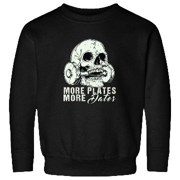 Discover Motivational Gym Skull Sweatshirts