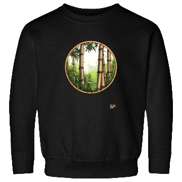 Discover Serene Bamboo Forest Sweatshirts