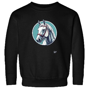 Discover Majestic White Horse Sweatshirts