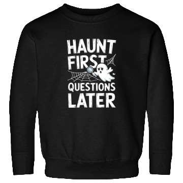 Discover Paranormal Comedy Funny Ghost Humor Lighthearted Sweatshirts
