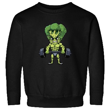 Discover funny broccoli gym bodybuilding Sweatshirts