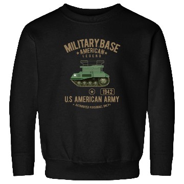 Discover American US Army Vehicle Sweatshirts