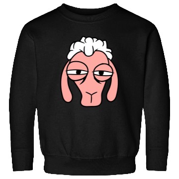 Discover Sheep Skeptical Critical Look Face Head Cool Angry Sweatshirts