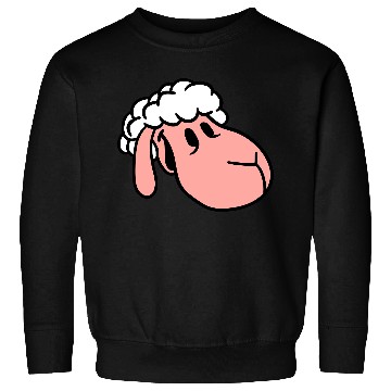 Discover Sheep Face Head Cute Sweet Little Lamb Cool Comic Sweatshirts