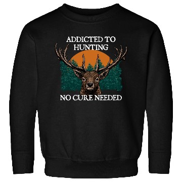 Discover Funny Hunting No Cure Nerd Hunter Weird Sweatshirts
