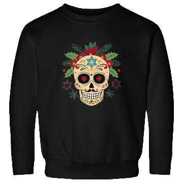 Discover Holiday Sugar Skull Sweatshirts