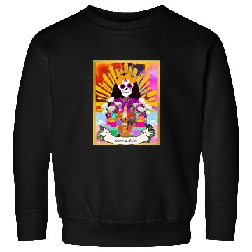 Discover Butterfly Santa Muerte Sweatshirts