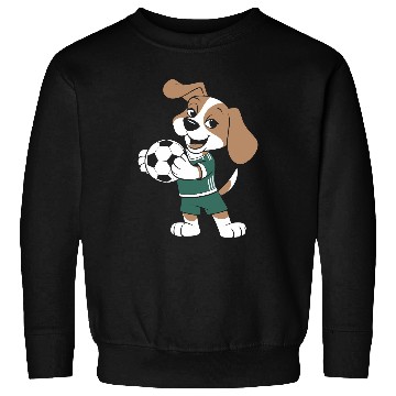Discover Playful Beagle Soccer Sweatshirts