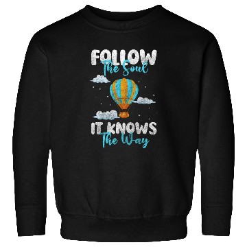 Discover Balloon Height Adventure Balloon Sport Sweatshirts
