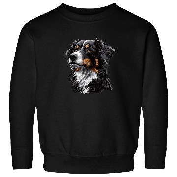 Discover Drawing Realistic Australian Shepherd Sweatshirts