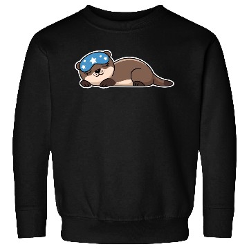 Discover Sleepy Otter Dreams Sweatshirts
