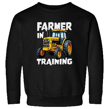 Discover Farmer in Training Farming Tractor Lover Sweatshirts