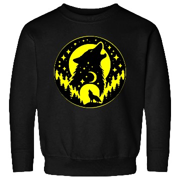 Discover Night Time Wolf LIKE US ON FB #USAPatriotGraphics Sweatshirts