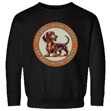 Discover Hot Dog in the Streets Sweatshirts