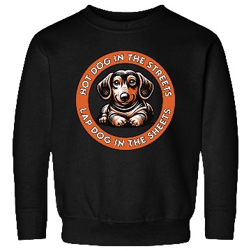 Discover Hot Dog in the Streets Sweatshirts