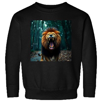 Discover Angry lion Sweatshirts