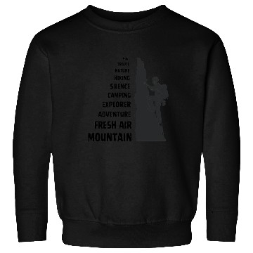 Discover Hiking In The Nature Together, Sweatshirts