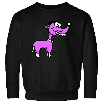 Discover Dog Standing Stupid Guy Funny Crazy Mad Weird Cool Sweatshirts
