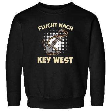 Discover Florida Sailing FLYING TO KEY-WEST Sunshine-State Sweatshirts