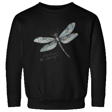 Discover Embrace the Change Dragonfly Sweatshirts