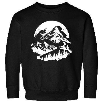 Discover Snowboarding Drawing Sweatshirts